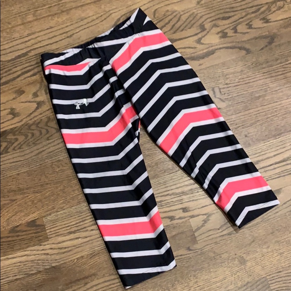 Reposhing: Time to rotate out the old. Under Armour heat gear capri leggings.